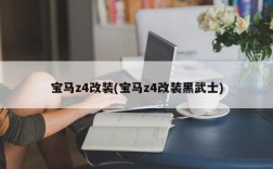 宝马z4改装(宝马z4改装黑武士)