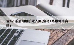 宝马1系后期维护让人哭(宝马1系维修率高吗)