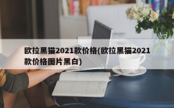 欧拉黑猫2021款价格(欧拉黑猫2021款价格图片黑白)