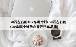 30万左右的suv车哪个好(30万左右的suv车哪个好放心智己汽车品牌)