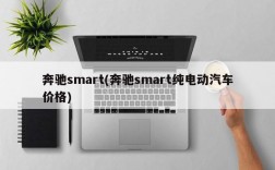 奔驰smart(奔驰smart纯电动汽车价格)